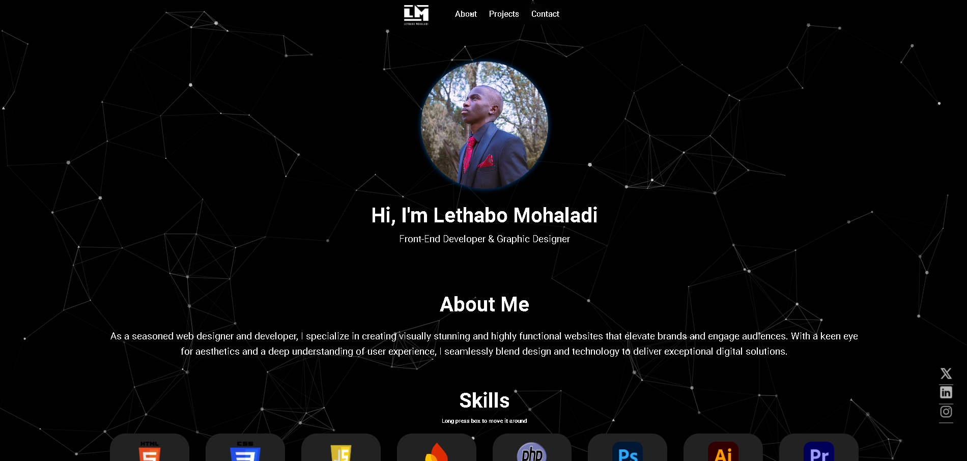Lethabo Mohaladi Website